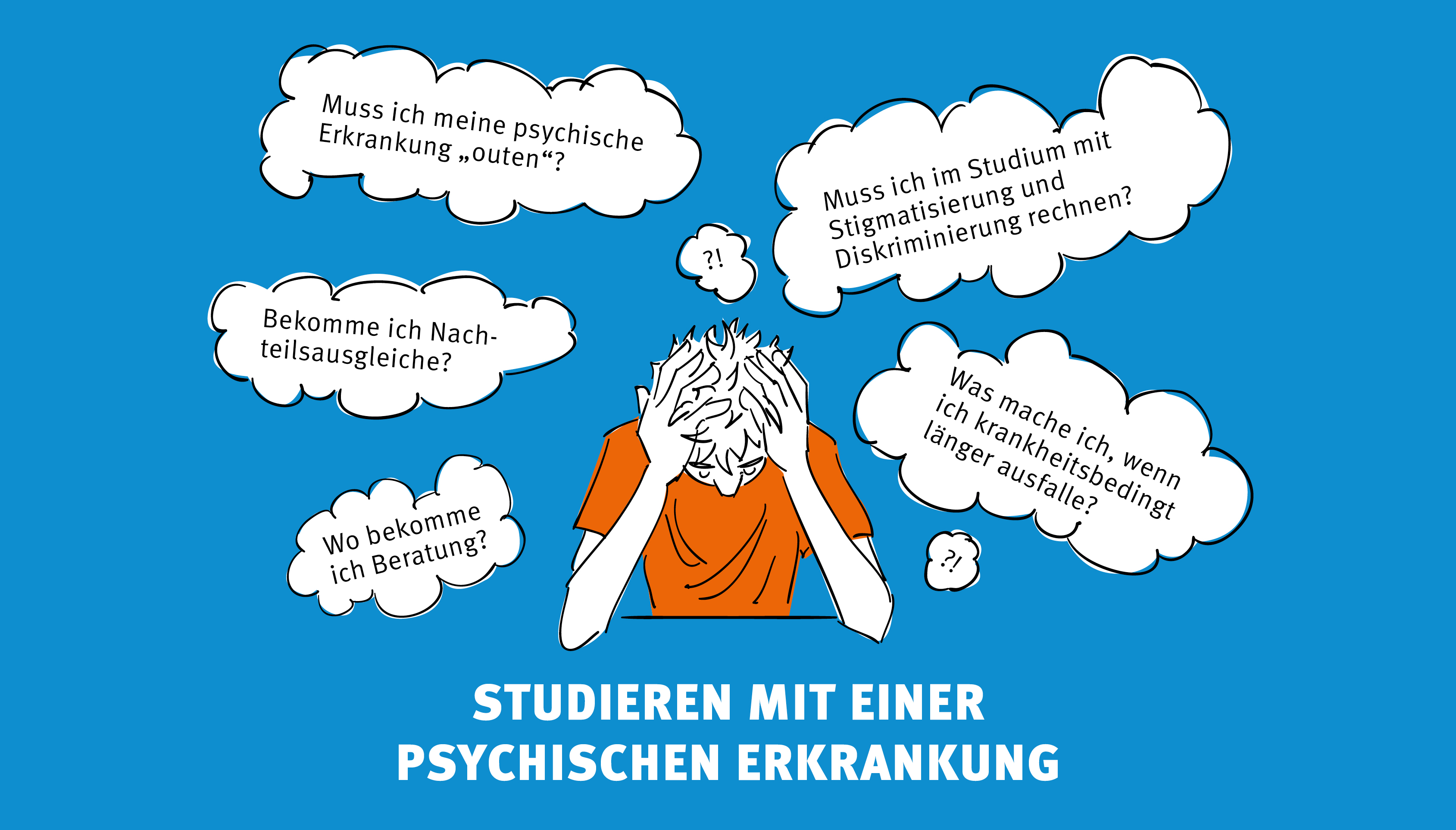 Studieren mit einer psychischen Erkrankung