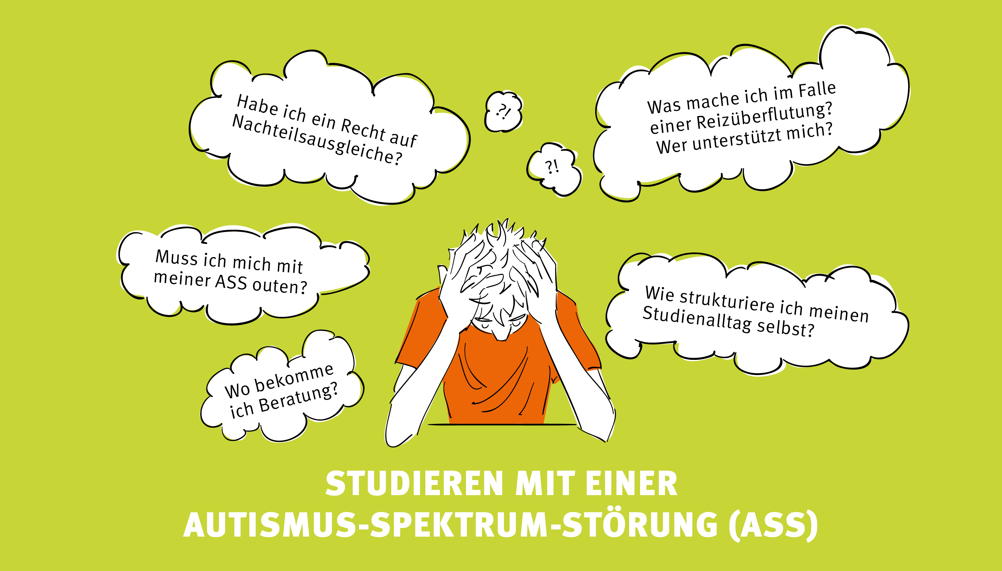 Studieren mit einer Autismus-Spektrum-Störung (ASS)